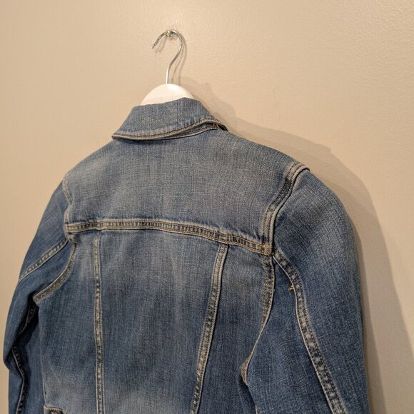 Cat & Jack Denim Jean Jacket Classic Versatile Everyday Fashion - Size S(6/7) - Picture 4 of 6